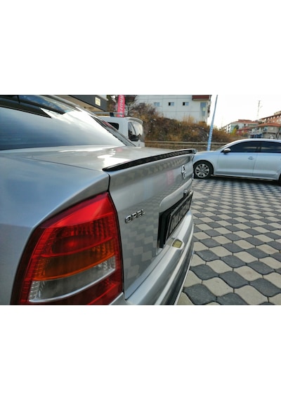 OtoÇizgi Opel Astra G Bagaj Üstü Spoiler Piano Black Parlak Siyah OtoÇizgi