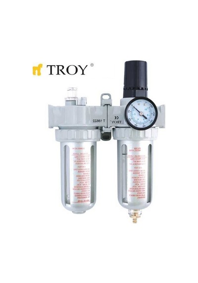 Troy 18624 Şartlandırıcı (Filtre + Regülatör + Yağlayıcı) 1/4(N)P N11.13013