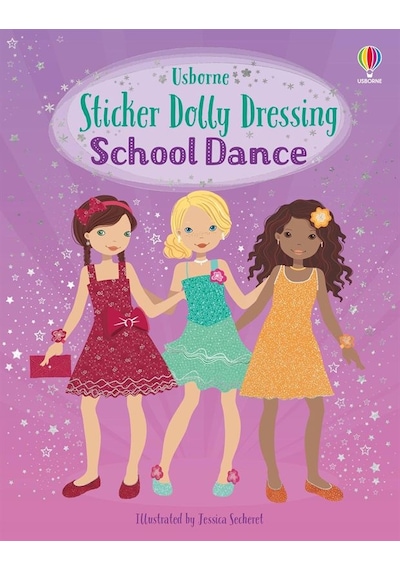 Sticker Dolly Dressing School Dance Ciltli Usborne Publishing Uk