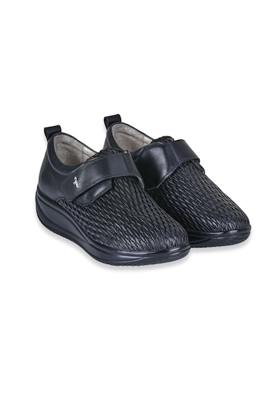 Dr.comfort Dr.5601 Rocker Bottom Lastikli Ortopedik Deri Ayakkabı Diyabetik & Konfor Siyah Dr.comfort Dr.5601 Rocker Bottom Lastikli Ortopedik Deri Ayakkabı Diyabetik & Konfor Siyah