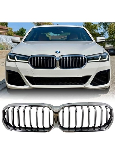 Bmw G30 2021 Piano Black Ön Panjur Seti Cift Çıta 51139464218