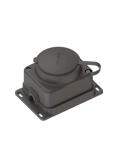 Ne-Ad 1x16A Kauçuk Duvar Prizi Tekli 4003