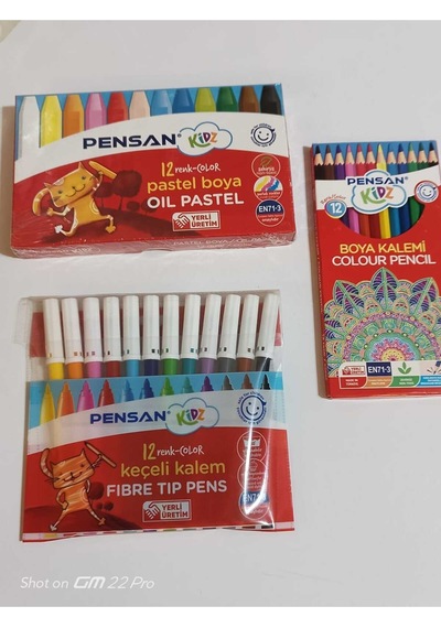 Kırtasiye Seti 3 Parça