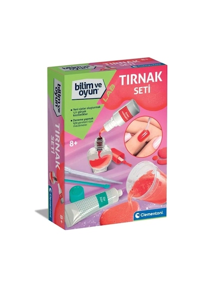 Clementoni Bilim Ve Oyun - Tırnak Seti 7 Yaş