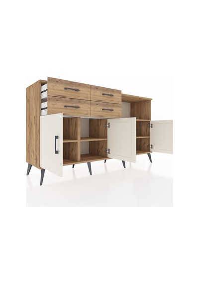 Kronos Konsol 4 Raflı 4 Çekmeceli 4 Kapaklı 176x59x99 Çam-aytaşı/ Çam-aytaşı/çam Kronos Konsol 4 Raflı 4 Çekmeceli 4 Kapaklı 176x59x99 Çam-aytaşı/ Çam-aytaşı/çam