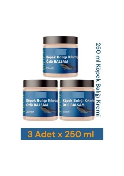 Köpek Balıgi Kıkırdagı Kremi Sızılarınız Için 250 Ml X 3 Adet