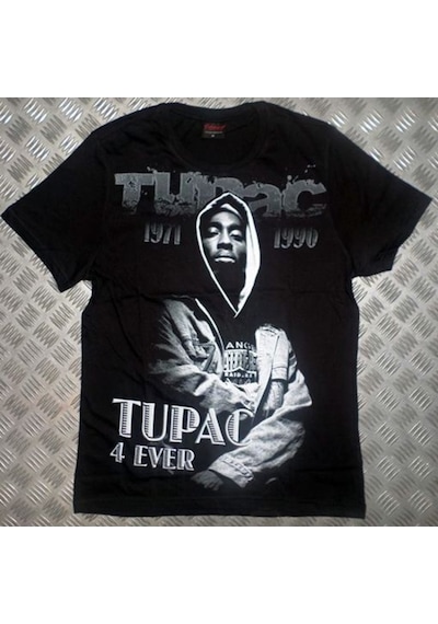 Tupac Baskılı T-Shirt