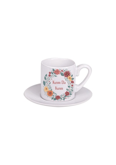Annem De Annem - Kızım Da Kızım Baskılı Kahve Fincanları, 2'li
