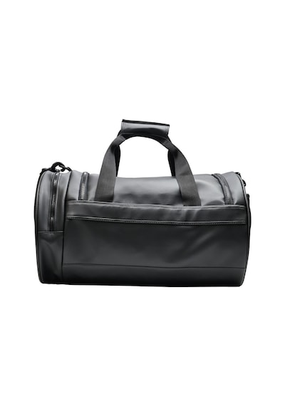 Musclecloth Elite Duffel Bag Silindir Spor Çanta Siyah-Standart