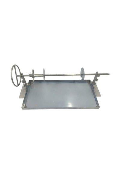 Paslanmaz Çelik Cağ Kebap Seti 40x70cm Şiş Boyu 90 Cm