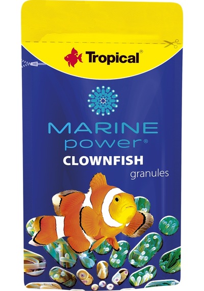 Tropical Marine Power Clownfish Granules Balık Yemi 15 Gr
