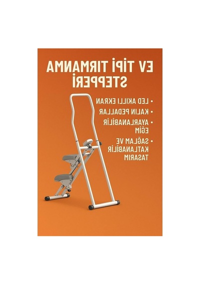 Katlanabilir Dikey Tırmanma Aleti, Beyaz Renk Ve Yeni Versiyon