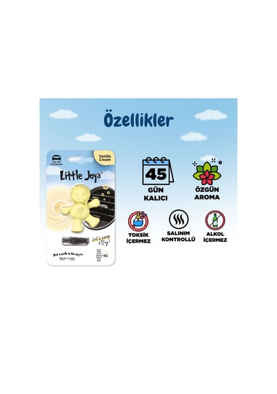 Little Joe Little Joya Vanilya Araç Kokusu Vanilla -45 Gün -oto