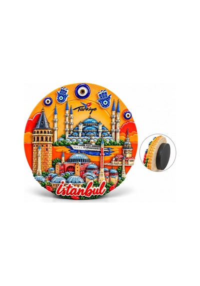 İstanbul Temalı Polyester Magnet Diğer