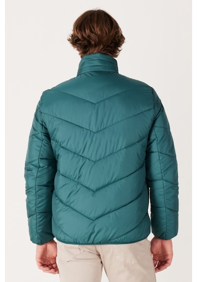 Wrangler Regular Fit Normal Kesim Dik Yaka Siyah Yeşil Mont W40Ywag61 Siyah - Yeşil