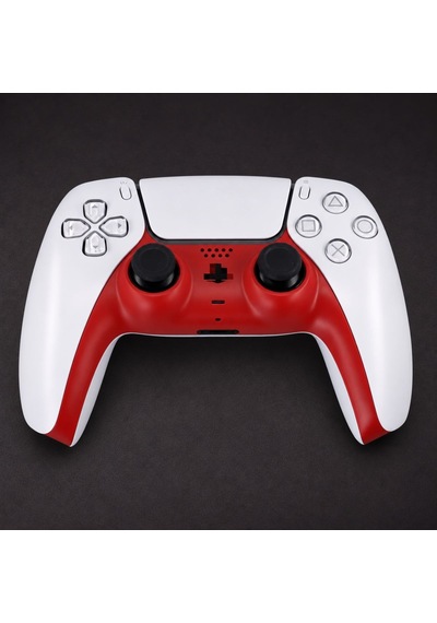 Ps5 Dualsense Dekoratif Çıta Renkli Trim Şerit Playstation 5 Kol Aksesuar Kırmızı 1 Adet