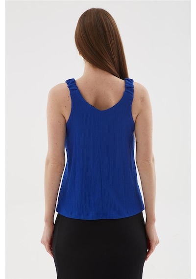 Fashion Friends Fashıon Frıends Kadın V Yaka Bluz 25y0513k1 Saks