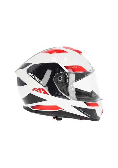 Acerbis Krapon 22-06 Kask Beyaz Kırmızı Kırmızı - Beyaz