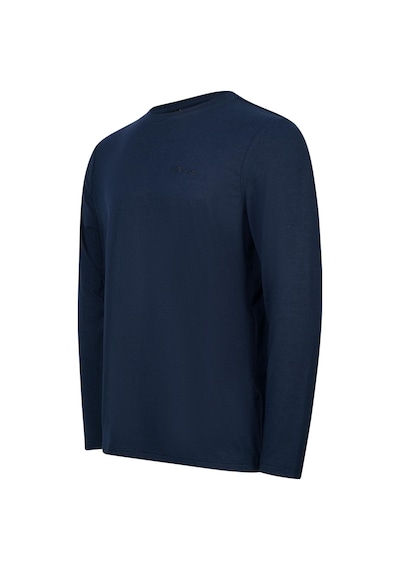 2as Vernon Erkek Uzun Kol Viloft T-shirt Lacivert Lacivert