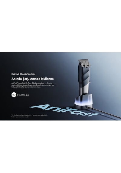Oraimo Profesyonel Saç Ve Sakal Kesme Makinesi Otr-580p Deep Blue
