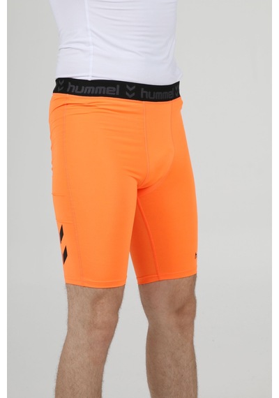 Hummel Undear Kısa Tayt Neon Turuncu