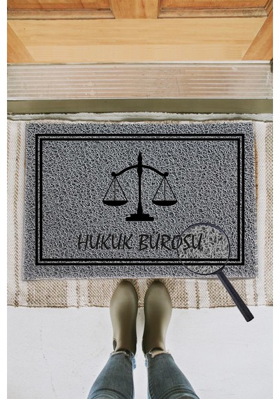 KIVIRCIK PASPAS KISIYE OZEL HUKUK BUROSU SCALES GRI 40X60 CM
