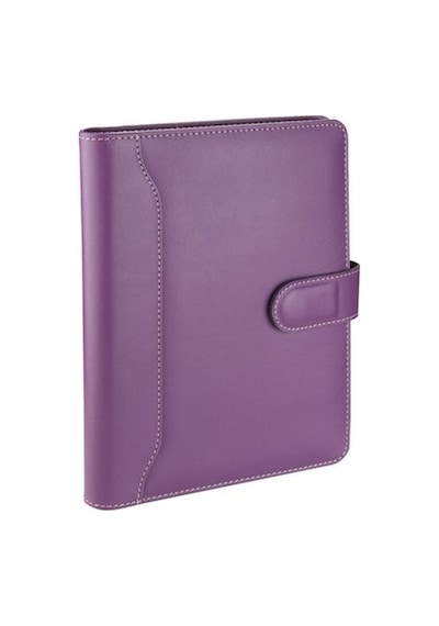 Organizer Ajanda Tarihsiz Çizgili 20x26 CM - Lila