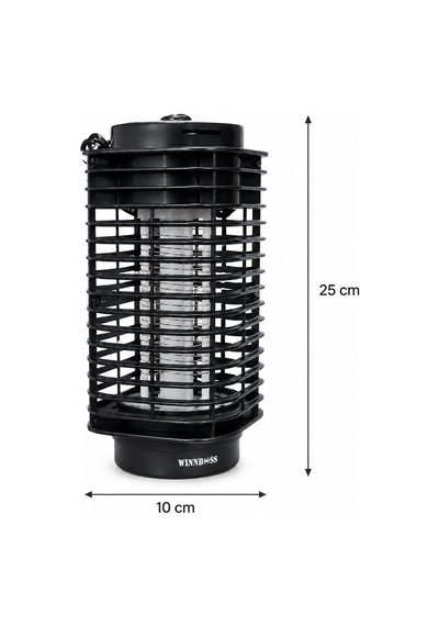 Elektronik Sinek Ve Sivrisinek Öldürücü, 3 W, 110-220 V, 50 Hz, 16 M² Etki Alanı, Düşük Güç Tüketimli Işıklı Haşere Cihazı, 10 X 25 Cm, Ev Ofis Yatak Odası İçin Wn-3021