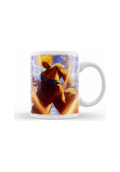 Super Saiyan Goku Kupa Bardak Porselen No24131 Karışık