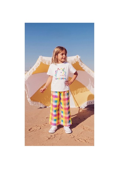 Poala Kids Unicorn Renkli Takım Çok Renkli