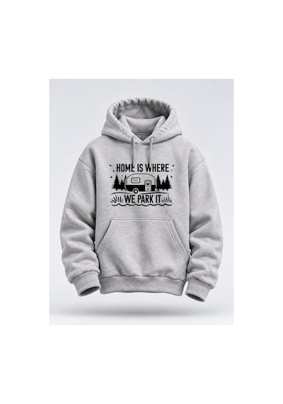 North Whiskers Karavan Ve Kamp Temalı Unisex Hoodie Home Is Where We Park It Baskılı Sweatshirt Gri - 931370481 Gri - 931370481 Gri North Whiskers Karavan Ve Kamp Temalı Unisex Hoodie Home Is Where We Park It Baskılı Sweatshirt Gri - 931370481 Gri - 931370481 Gri