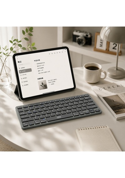 Go Des Gd-kb325 Sessiz Tuş Tasarımlı Bluetooth Bağlantılı Kablosuz Klavye Siyah