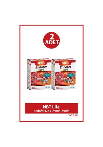 Nbt Life Endofer Kids Demir Damla 30 Ml 2 Adet