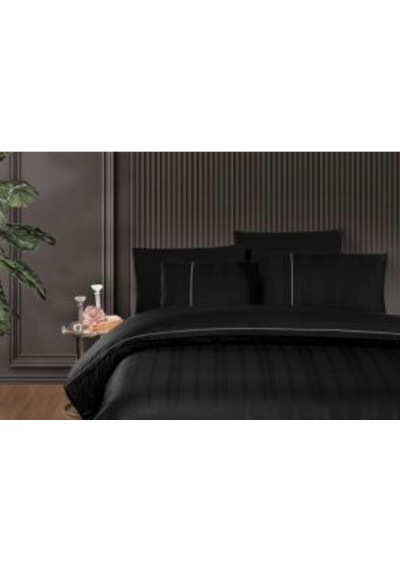 First Choice Deluxe Double Dark Ranforce Çk Nevresim Gala Black