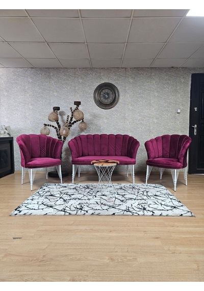 Zafir Beyaz Boyalı Tel Ayak Papatya Çay Seti Koltuk Takımı , Balkon, Salon, Ofis, Cafe Koltuk Takımı Bordo Zafir Beyaz Boyalı Tel Ayak Papatya Çay Seti Koltuk Takımı , Balkon, Salon, Ofis, Cafe Koltuk Takımı Bordo