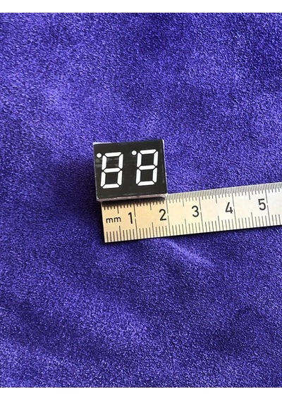 2 Karakter 7 Segment Led Display Kırmızı - 9 Pin Nümerik Gösterge