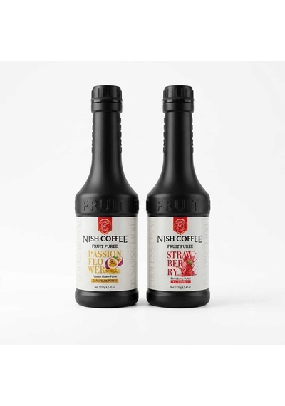 Nish Coffee Çarkıfelek - Çilek Aromalı Püre Sos 2 X 1.150 Gr