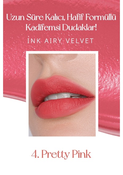 Perıpera Ink Airy Velvet 4 Pretty Pink 4