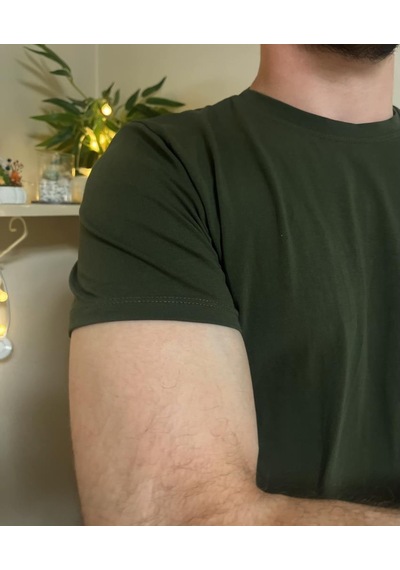 Erkek Slim Fit Dar Kesim Bisiklet Yaka Kısa Kol Pamuklu Tişört