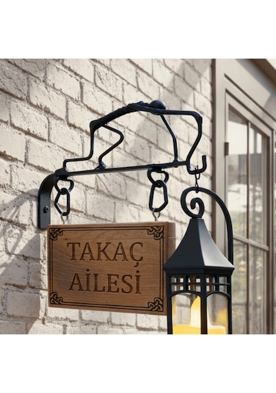Fener Askısı ve Çiçek Askılığı WH009