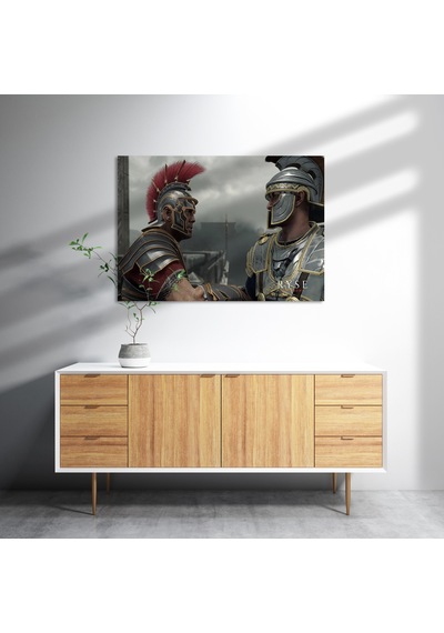 Cakasepetim Ryse Son Of Rome Oyunu Karşılaşma Görseli Ahşap Mdf Tablo