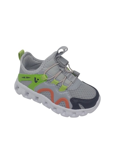 Vicco Zero Çocuk Gri File Spor Ayakkabı