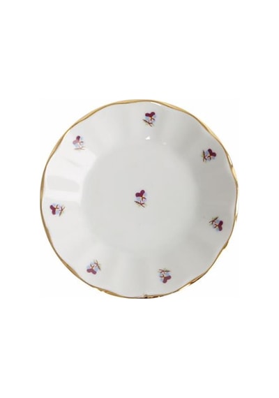 Porland 6'lı Hercai Çay Tabak 11 Cm Beyaz