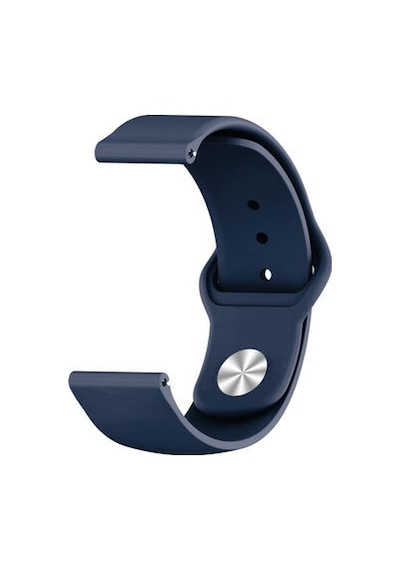 Samsung Galaxy Uyumlu Watch 3 45mm Krd-11 22mm Silikon Kordon - Petrol Mavi