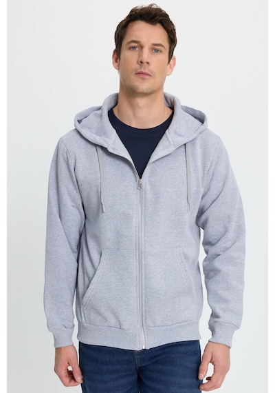 Tudors Unisex Relax Fit Rahat Kesim Pamuklu İçi Polarlı Çift Cepli Tam Fermuarlı Gri Kapüşonlu Sweatshirt-41650 Gri Tudors Unisex Relax Fit Rahat Kesim Pamuklu İçi Polarlı Çift Cepli Tam Fermuarlı Gri Kapüşonlu Sweatshirt-41650 Gri