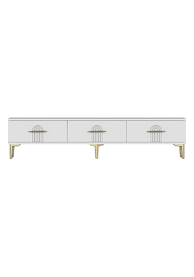 Tsa1815b - İda Tsa180 Tv Stand, Tv Sehpası Ve Tv Ünitesi Beyaz 180cm