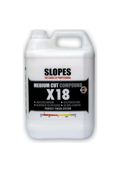 Slopes X18 Çizik Çıkarıcı İnce Pasta 5lt.