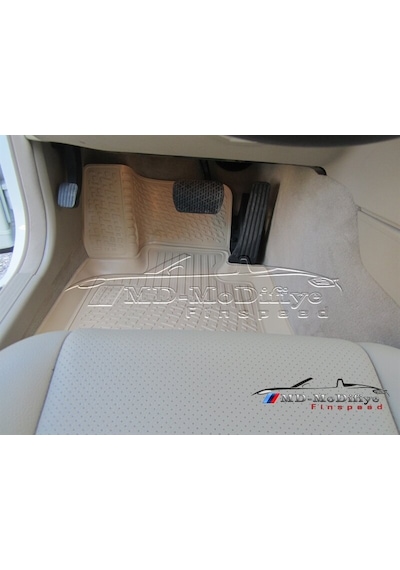 Audi A3 Bej 3D Havuzlu Paspas 2013-2020