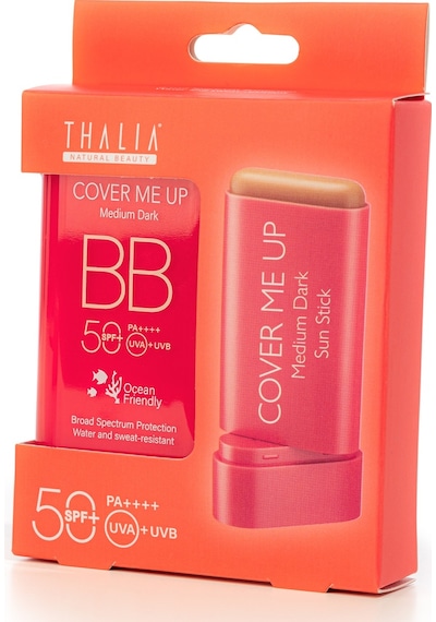 Thalia BB Ton Eşitleyici Stick Güneş Kremi SPF50+ Medium Dark 20 ML