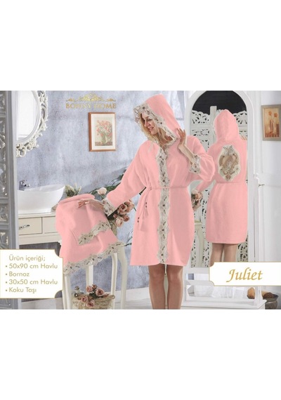 Bonny Home Juliet Pudra Bayan Fransız Dantelli Balayı Çeyizlik He Pudra